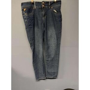 Ella Jeans Women's Dark Wash Stretch Denim Jeans Size 20 Design by USA